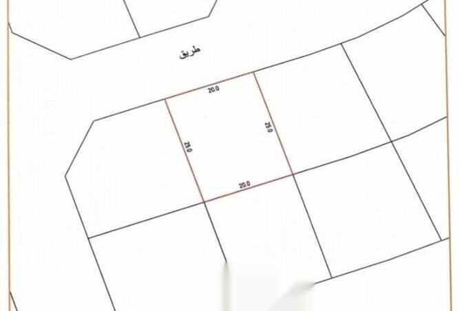 أرض سكنية للبيع في الرفاع البحير مساحة 500 متر مربع
