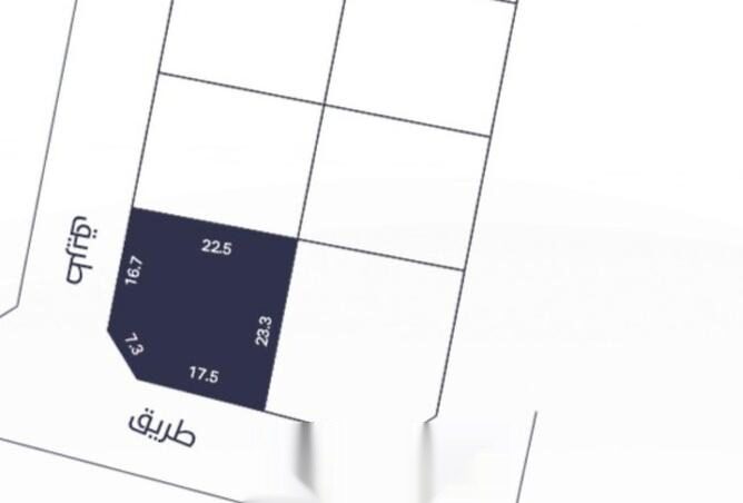 أرض سكنية للبيع في جو بمساحة 495 متر مربع