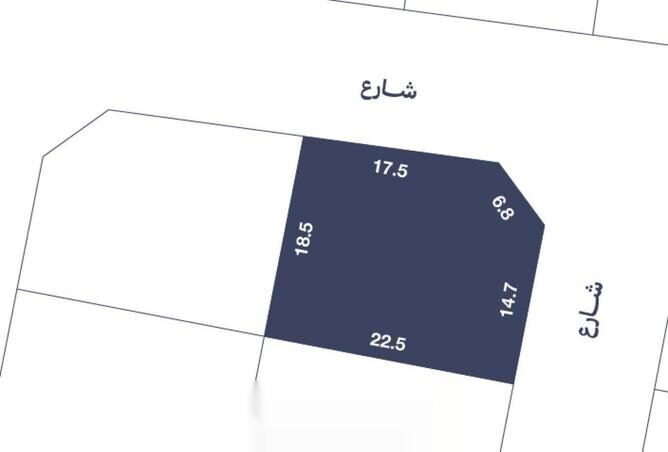 أرض سكنية زاوية للبيع في جو