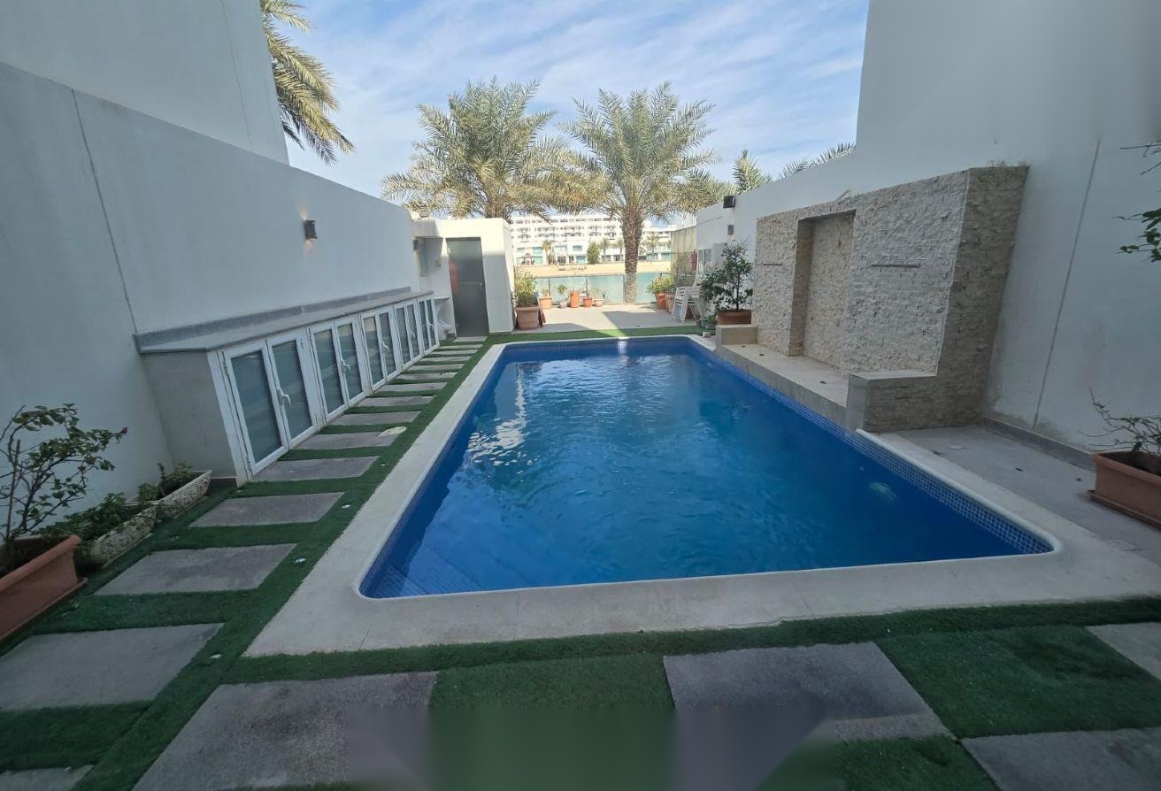 Fully Furnished 6-Bedroom Beachfront Villa with Private Pool