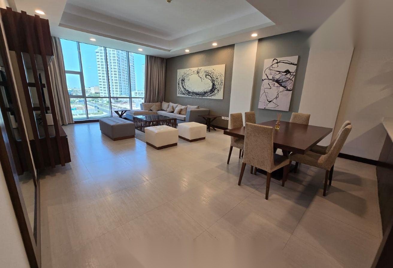 Fully Furnished 2-Bedroom Apartment in Amwaj Islands