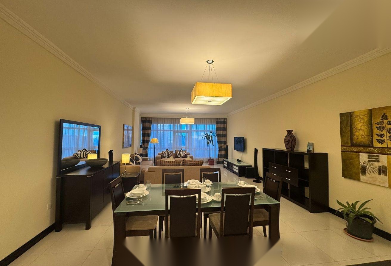 Fully Furnished 3-Bedroom Apartment in Juffair