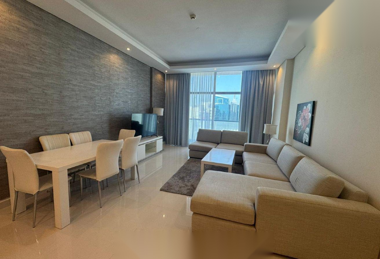 Fully Furnished 2-Bedroom Apartment with Three Balconies in Juffair