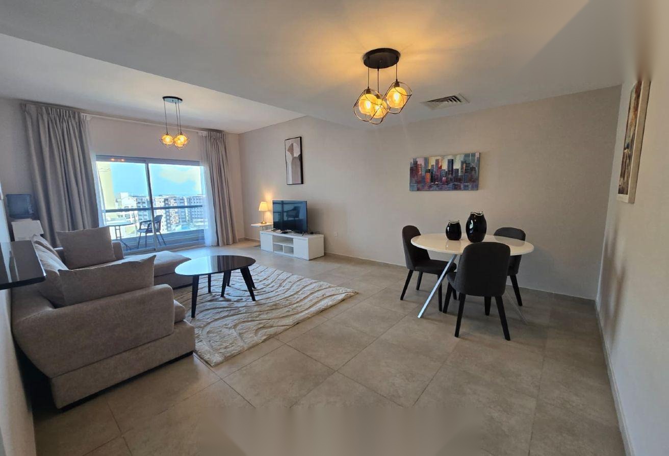 Fully Furnished 1-Bedroom Apartment with Balcony in Amwaj Islands