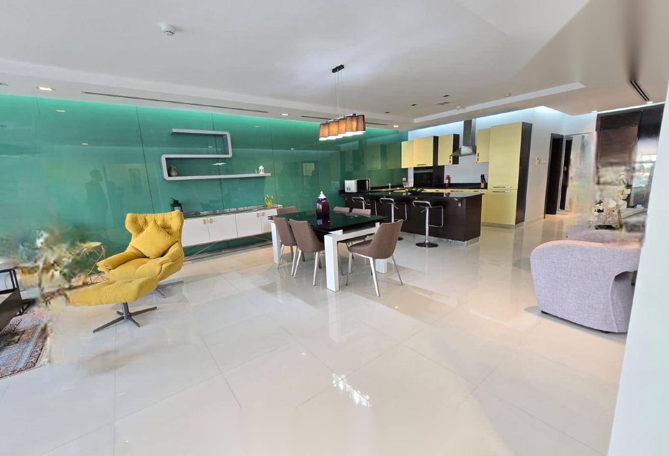 Fully Furnished 2BR Apartment with Maid Room, Amwaj Islands