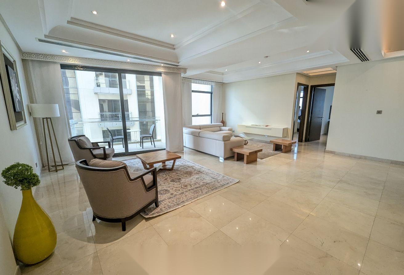 Fully Furnished 3-Bedroom Apartment with Sea View, Seef