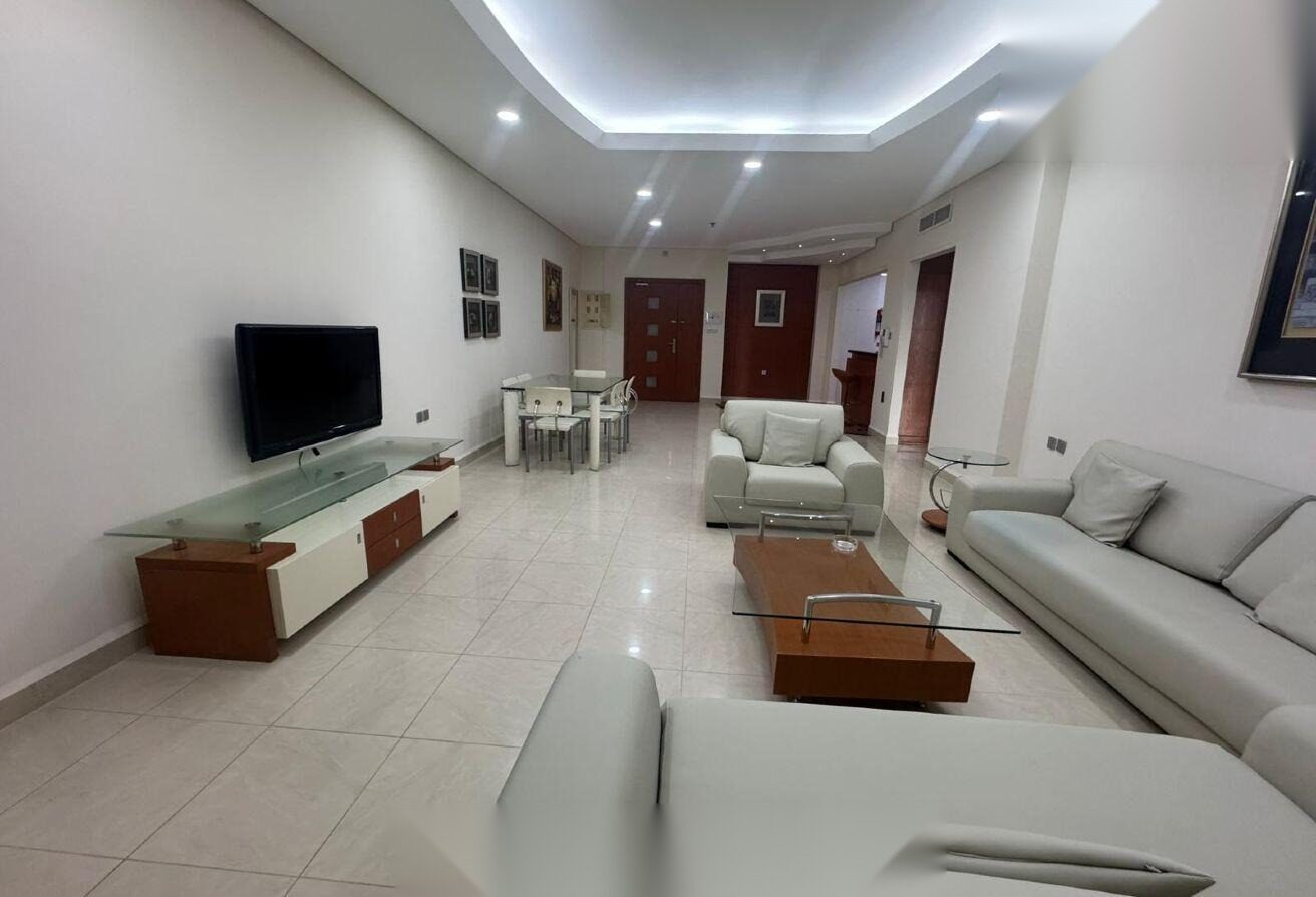 Fully Furnished 1-Bedroom Apartment with Two Balconies, Juffair