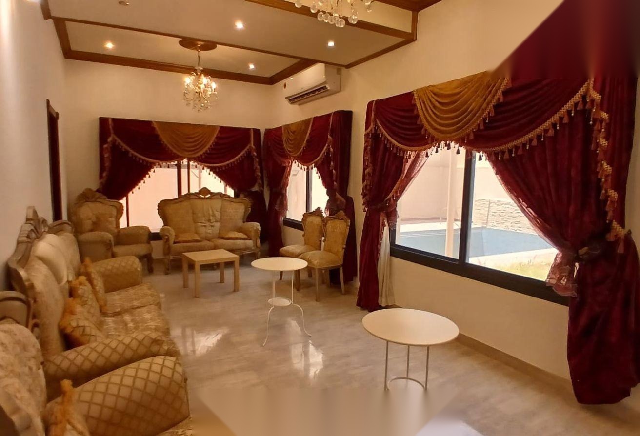 3-Bedroom Semi-Furnished Villa with Private Garden in Al Qadam