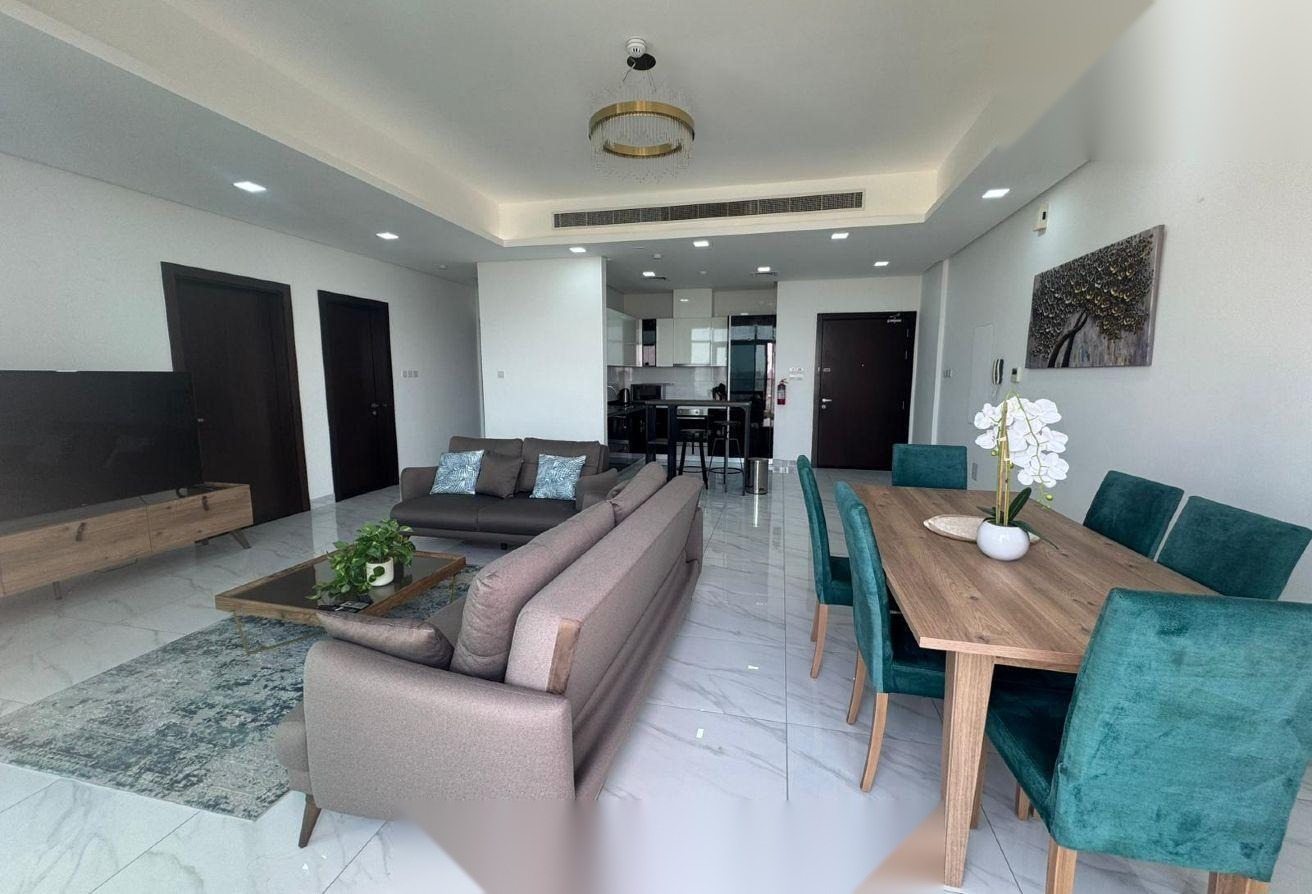 Fully Furnished 2-Bedroom Apartment with 2 Balconies in Juffair