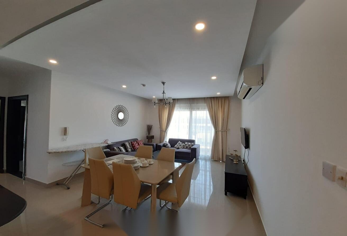 Fully Furnished 2-Bedroom Apartment in Busaiteen