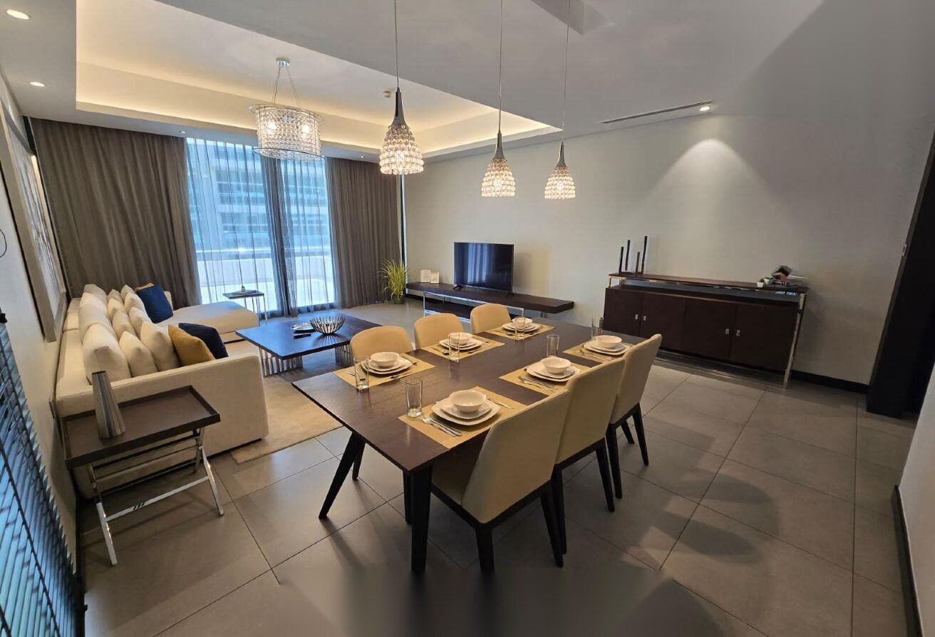 Fully Furnished 2-Bedroom Apartment with Large Terrace, Amwaj Marina
