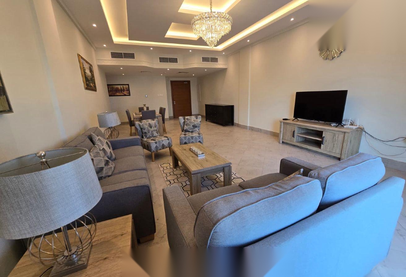 Fully Furnished 3-Bedroom Sea View Apartment in Amwaj Islands