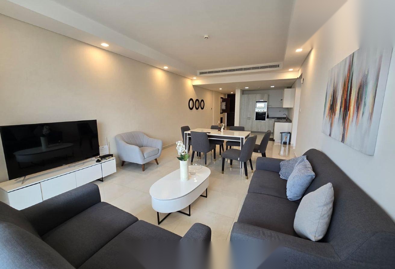 Fully Furnished 2-Bedroom Apartment with Terrace in Amwaj Lagoon