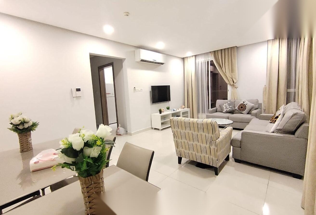 Fully Furnished 2-Bedroom Apartment with Balcony in Hidd