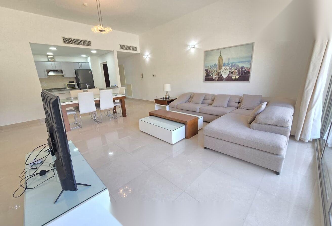 Fully Furnished 2-Bedroom Apartment with Terrace in Amwaj Islands