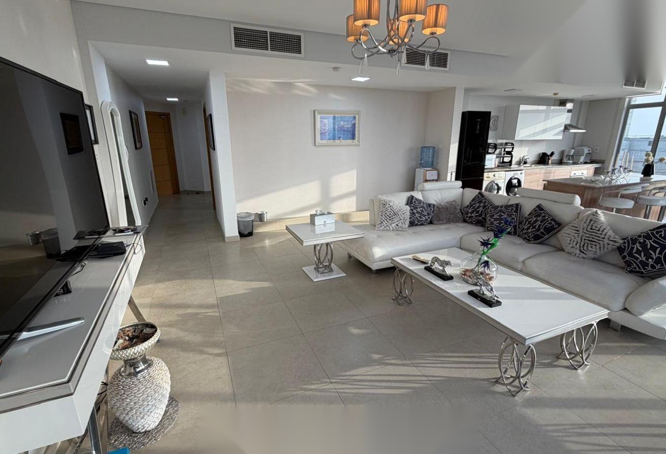 Fully Furnished 1-Bedroom Apartment with Sea Views, Amwaj