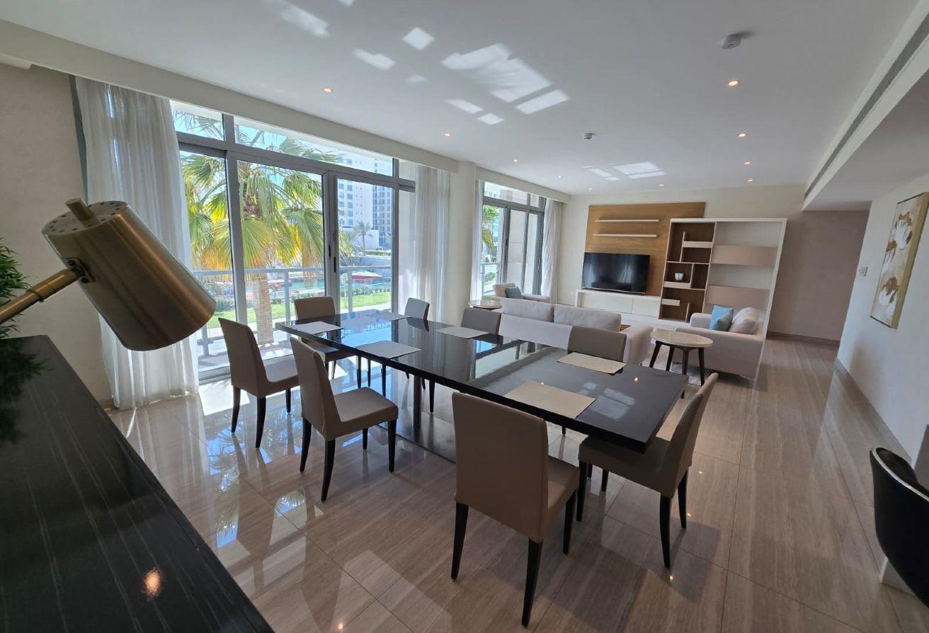 Fully Furnished 3-Bedroom Duplex for Rent in Amwaj Islands