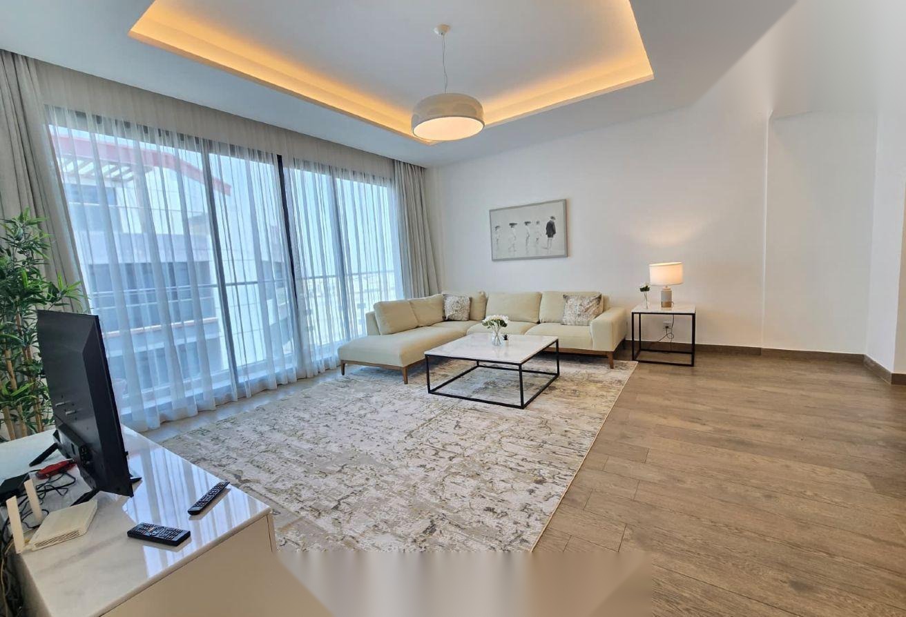 Fully Furnished 1-Bedroom Apartment with 2 Balconies in Amwaj