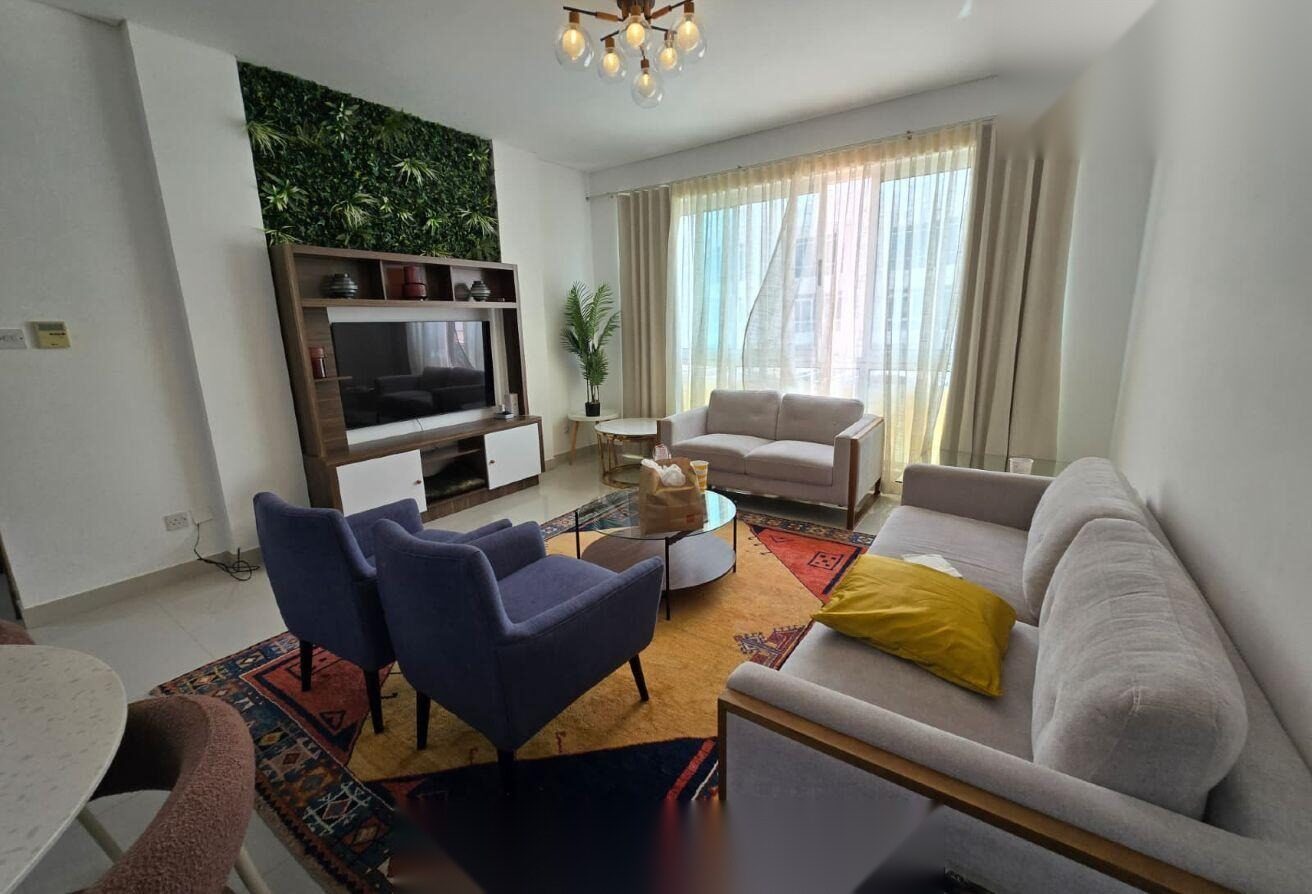 Fully Furnished 2-Bedroom Apartment with Balcony in Amwaj
