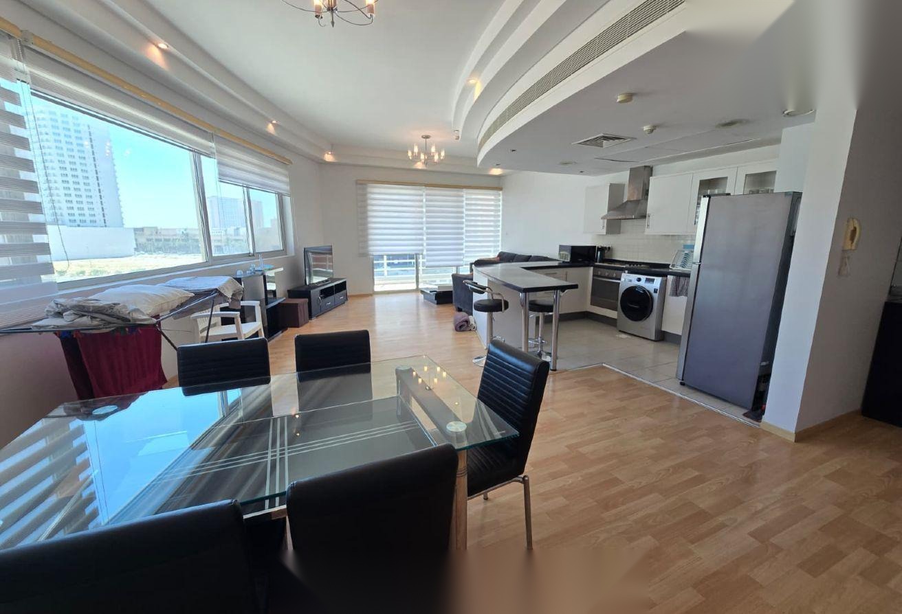 Fully Furnished 1-Bedroom Apartment with Two Balconies in Amwaj Islands