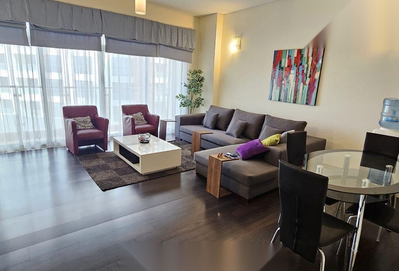 Fully Furnished 2-Bedroom Apartment with Balcony in Amwaj Islands