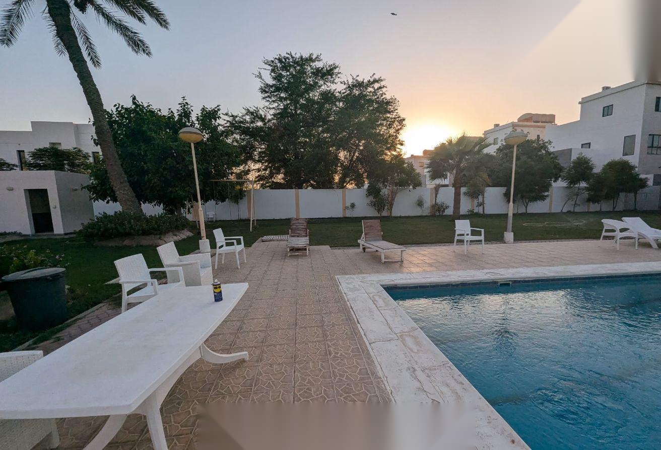 Semi-Furnished 2-Bedroom Villa with Private Pool and Garden in Saar