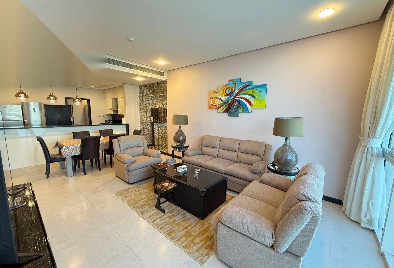 Fully Furnished 2-Bedroom Apartment on Reef Island