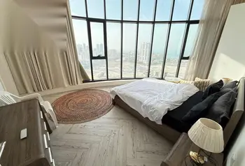 Fully Furnished 2-Bedroom Apartment with Sea View, Seef