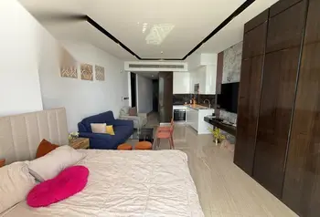 Fully Furnished Studio with Balcony in Water Garden City