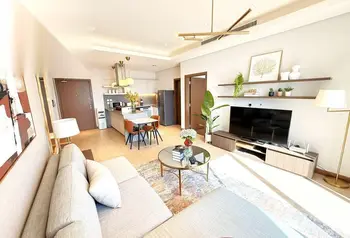 Fully Furnished 1-Bedroom Apartment with Sea View in Seef