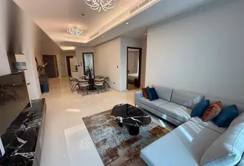 Fully Furnished 2-Bedroom Apartment with Balcony in Sanabis