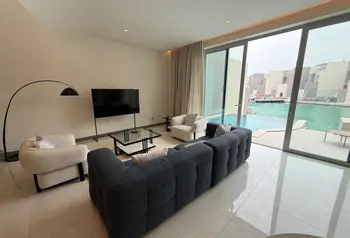 Fully Furnished 3-Bedroom Canal-View Villa in Al Naseem
