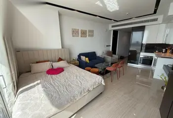 Fully Furnished Studio with Balcony in Water Garden City