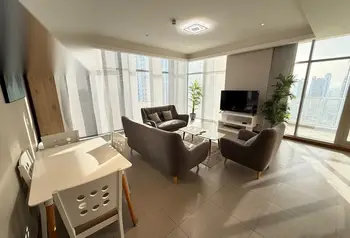 2-Bedroom Furnished Apartment with Balcony in Seef