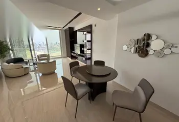 Fully Furnished Studio with Balcony in Water Garden City