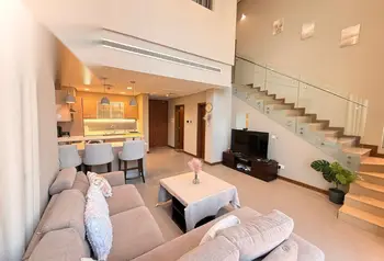 Fully Furnished 1-Bedroom Duplex Apartment in Seef