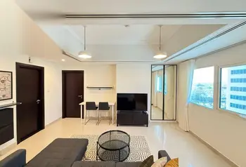 Furnished 1-Bedroom Apartment for Rent in Sanabis