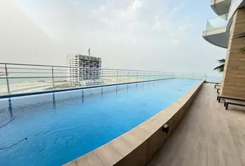 Fully Furnished 1-Bedroom Apartment with Sea View, Water Garden City