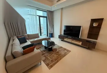 Fully Furnished 2-Bedroom Apartment with Balcony in Sanabis