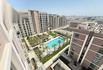 Furnished 2-Bedroom Apartment with Pool View in Marassi Boulevard